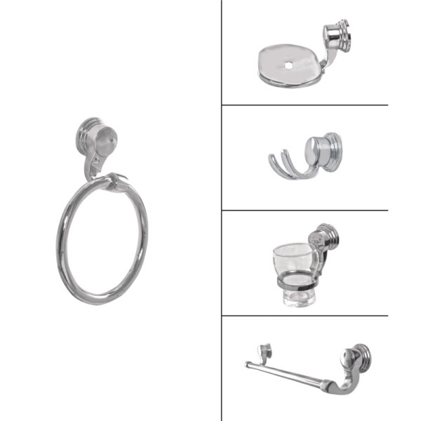 CLASSIC BATH ACCESSORIES Set of 5 Pcs (1530,1535,1540,1545,1550)