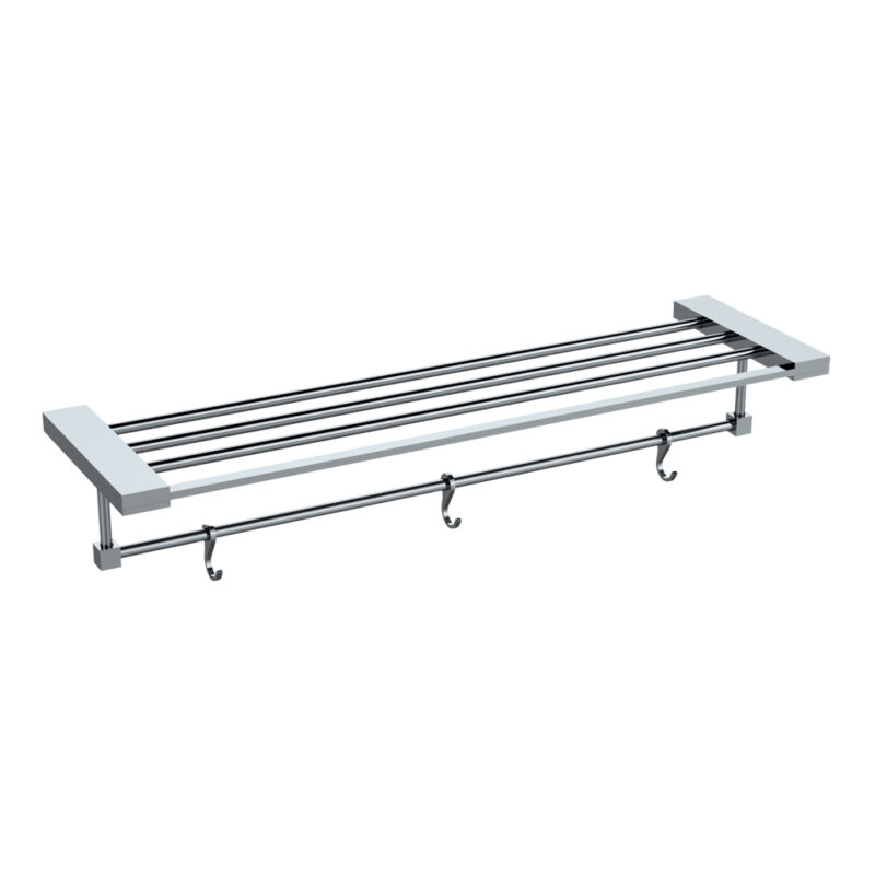 Viking India Towel Rack Rectangular With Lower Rail 3 Hook