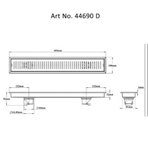 Shower Channel Drain