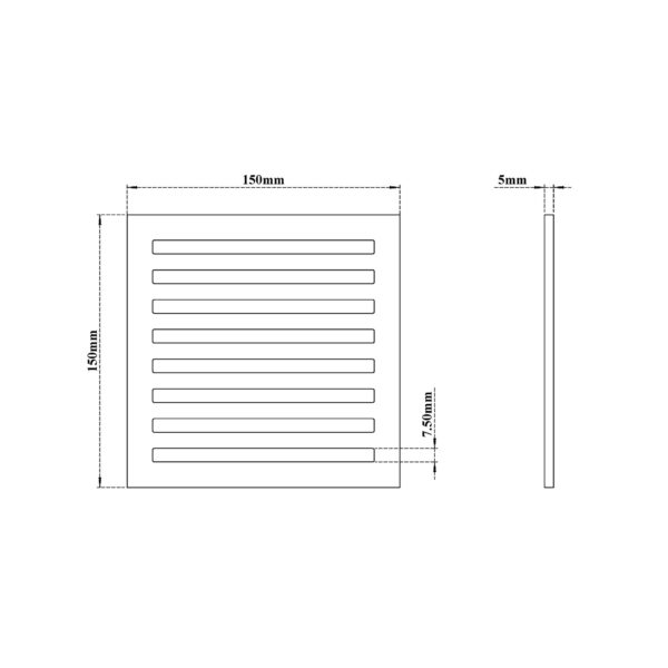 CI Grating Drain