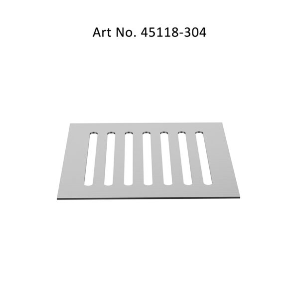 Rain-Roof-Drain-Grate SS304 Sq  Slotted