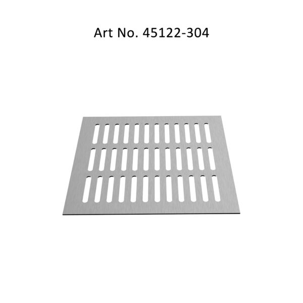 Rain-Roof-Drain-Grate SS304 Sq  Slotted